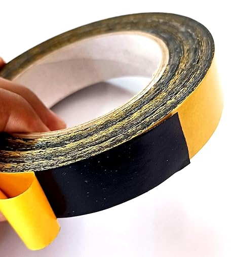 Newlo Black Hair Wig Fix Tape 5 Meter | Double-sided Tape | Water & Sweat Resistant | Skin-Friendly | Easy to Apply & Remove |
