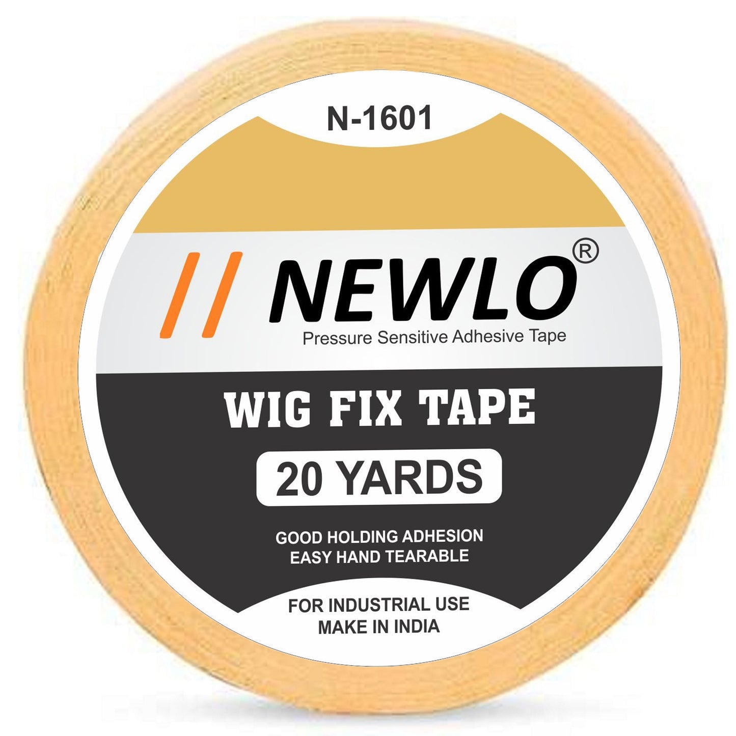 Newlo Golden Cloth Tape 20Y | Double Sided | Hair Wig Tape | Waterproof