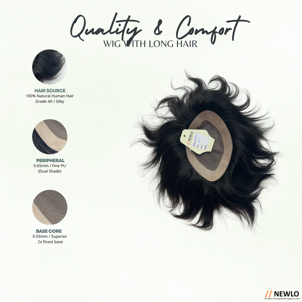 Newlo Apollo | Hair Wig | Patch