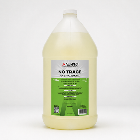 Newlo No Trace Gallon Adhesive Remover For Hair Patch & Wigs| Fast-Acting| Citrus Flavour| Great Cleaner| 128oz