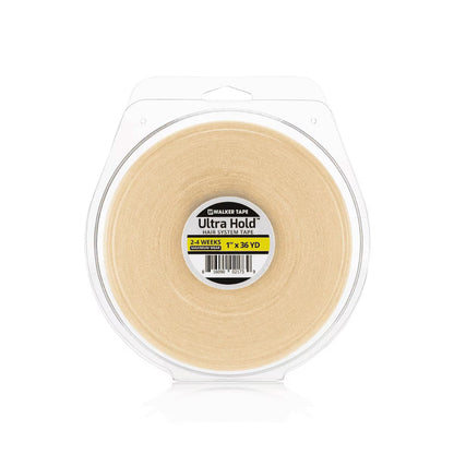 Walker Tape Ultra Hold Waterproof Double-Sided Hair System Wig Tape I Maximum Hold Up to 2-4 Weeks I 1 Inch X 36 Yards