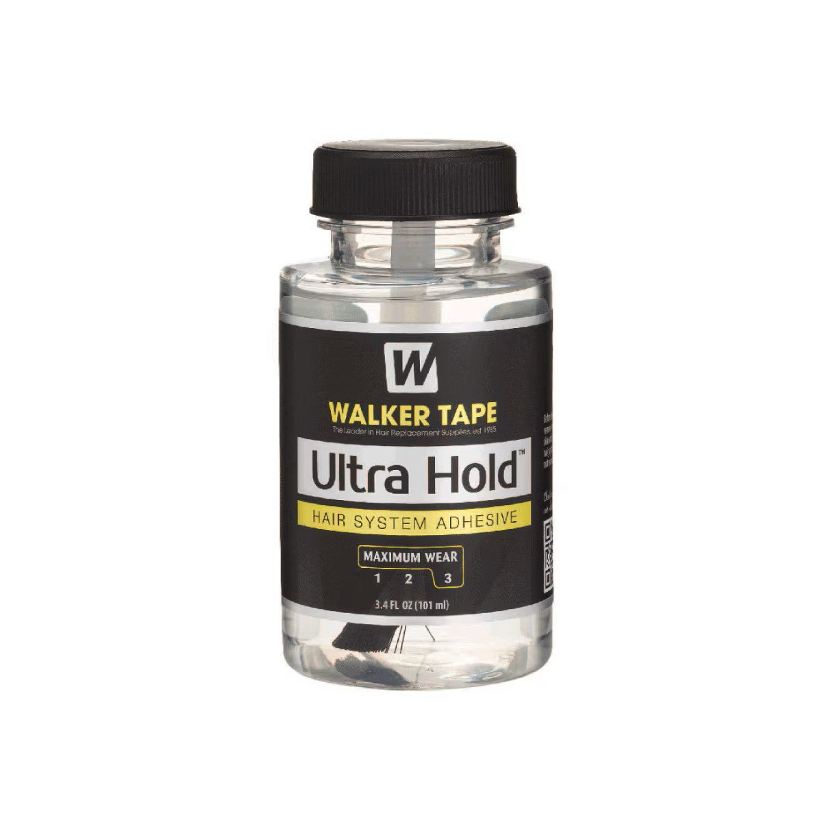 Walker Tape Ultra Hold Hair Patch Glue | Waterproof | Maximum Wear (4+ Weeks) | Clear Transperent Glue | Skin Safe (101 ML)