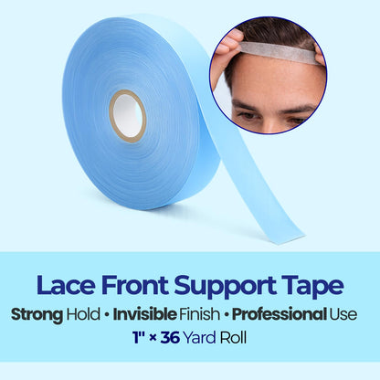 Walker Tape Lace Front Waterproof Double-Sided Hair System Wig Tape I Maximum Hold Up to 2-4 Weeks I 1 Inch X 36 Yards