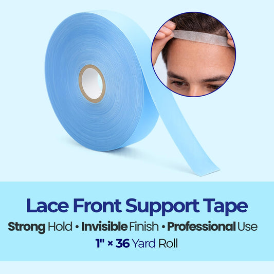 Walker Tape Lace Front Waterproof Double-Sided Hair System Wig Tape I Maximum Hold Up to 2-4 Weeks I 1 Inch X 36 Yards