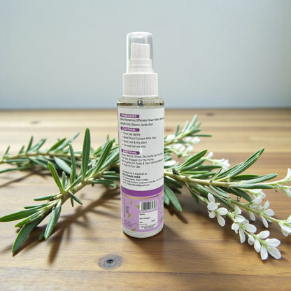 Newlo Rosemary Water Anti-Hair Fall Spray with 100% Pure Rosemary Water for Hair Growth, Stronger & Denser Hair, Shiny & Smooth Hair, 100 ml