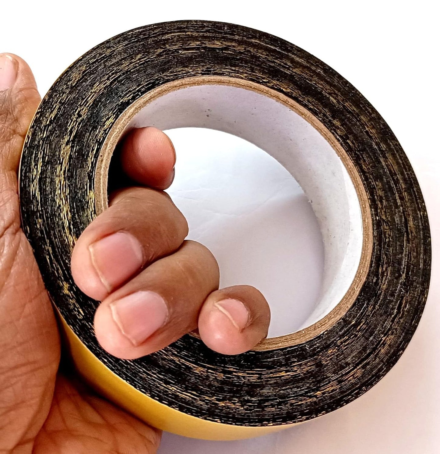 Newlo Black Wig Fix Tape 25M | Waterproof | Double Sided Cloth Tape | Strong Hold | Skin - Friendly | Easy to Use |