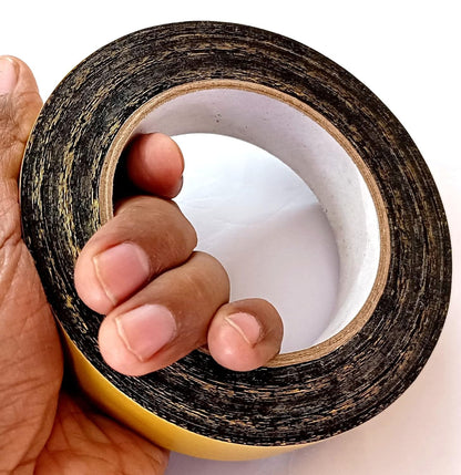 Newlo Black Wig Fix Tape 25M | Waterproof | Double Sided Cloth Tape | Strong Hold | Skin - Friendly | Easy to Use |