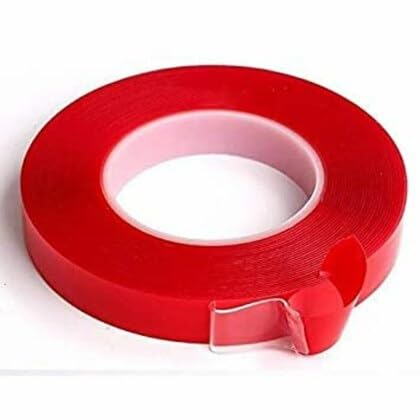 Newlo Red Wig Fix Tape 50M | Strong Adhesion | Comfortable Wear | Easy Application | Water-Resistant | Double Sided Tape | Sensi Tek