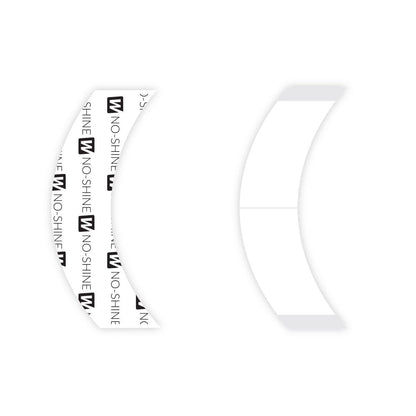 WalkerTape No-Shine Hair Patch Tape -36 Pcs | Strong Hold Wig & Hair System Adhesive Tape | Waterproof, Sweat Resistant | 3–4 Weeks Hold | Curved Strips for Men & Women