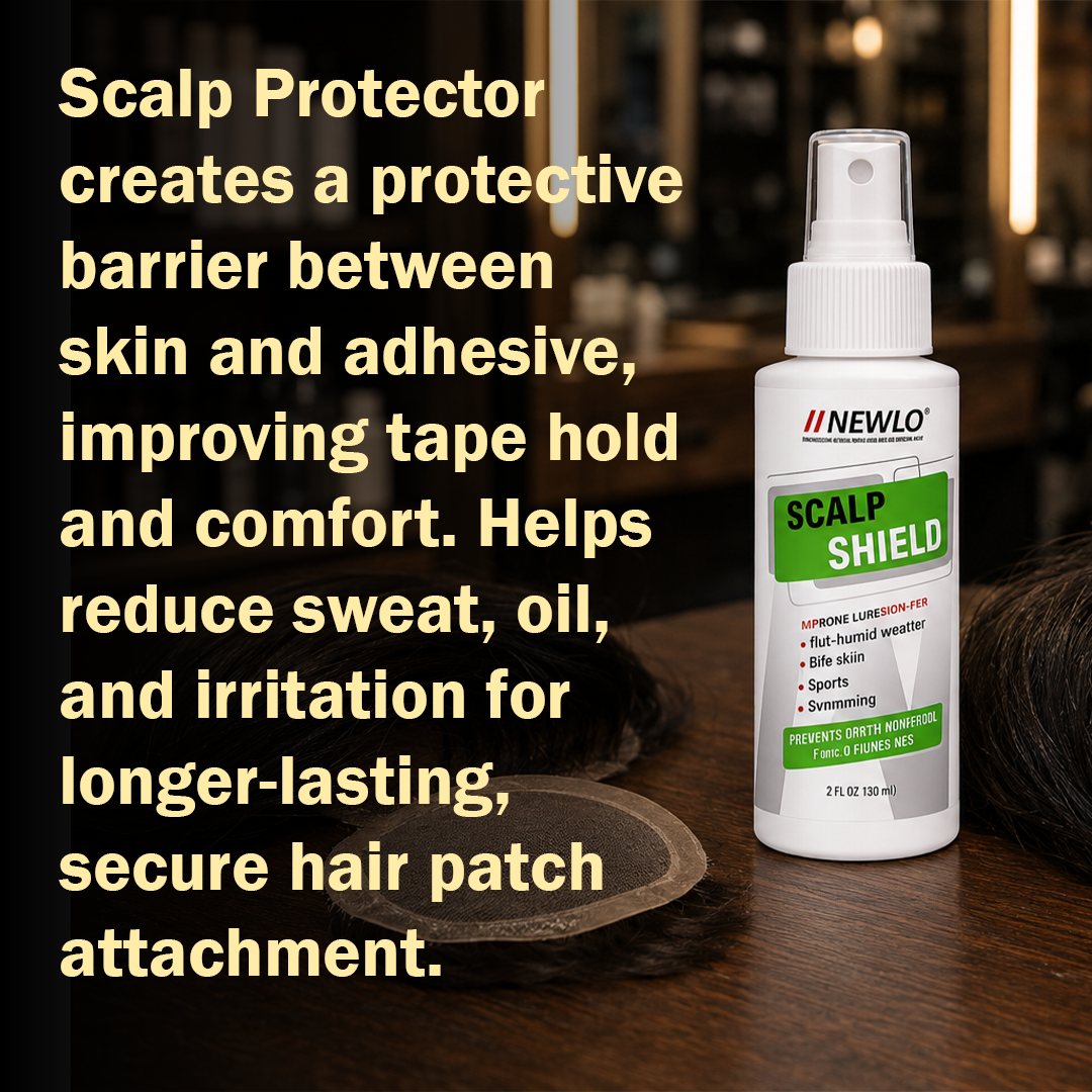 Newlo Scalp Shield For Hair Patch| Anti-itching and anti-bacterial| Improves adhesion and reduces itching| 60 ml
