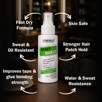 Newlo Scalp Shield For Hair Patch| Anti-itching and anti-bacterial| Improves adhesion and reduces itching| 60 ml
