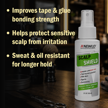 Newlo Scalp Shield For Hair Patch| Anti-itching and anti-bacterial| Improves adhesion and reduces itching| 60 ml