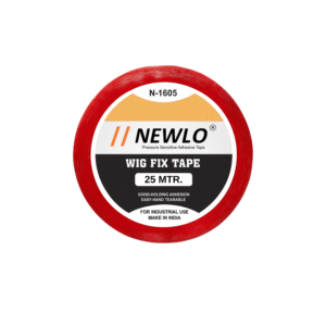 NEWLO Wig Fix Tape 25 Meter – Pressure Sensitive Adhesive, Easy Tear, Industrial Grade,