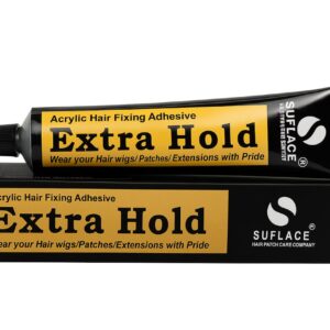 SUFLACE Extra Hold Acrylic Hair Fixing Adhesive – Strong Bond for Wigs, Patches & Extensions.